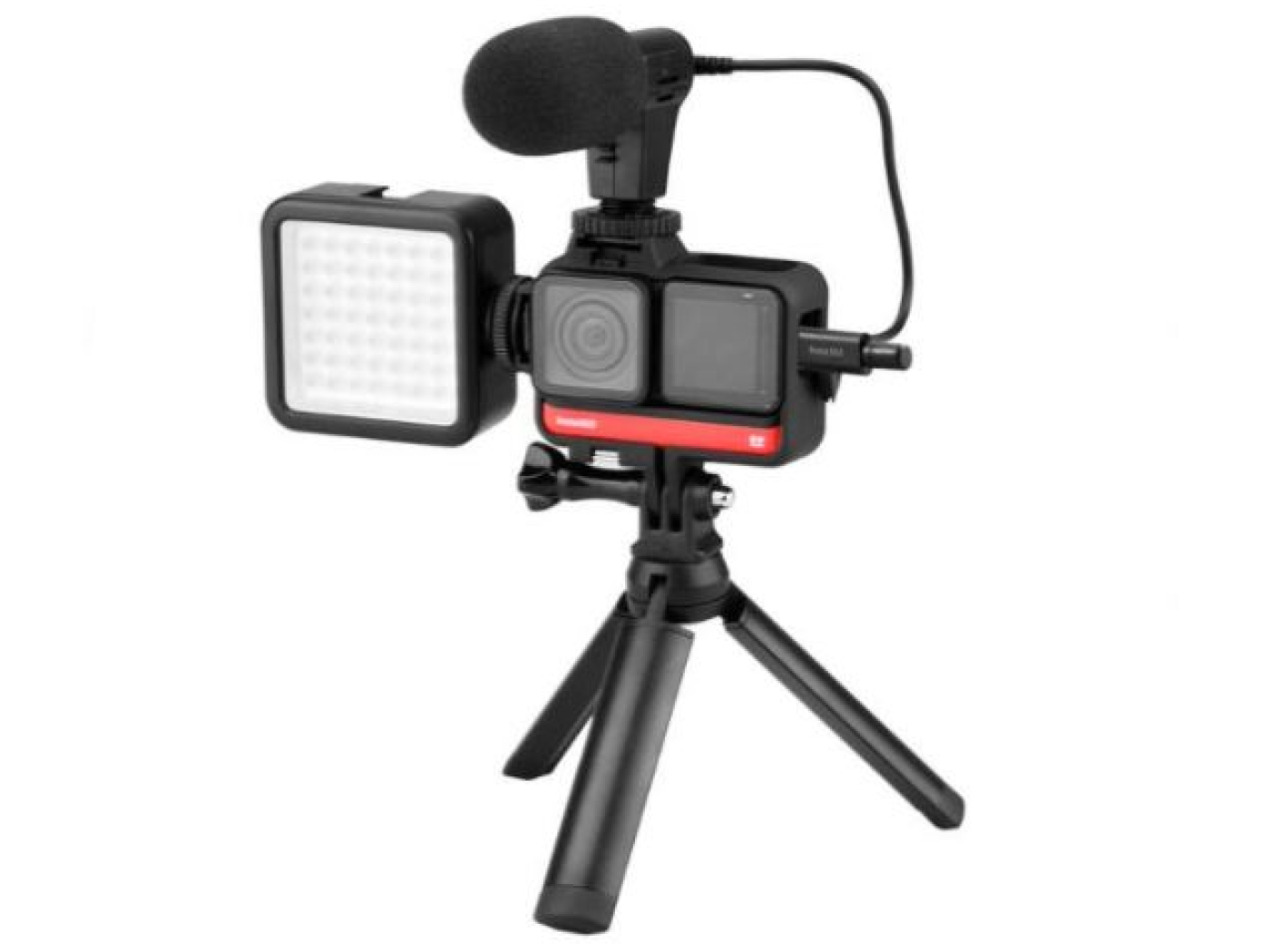 3.5 mm adaptér + mikrofon na kameru Insta360 ONE R