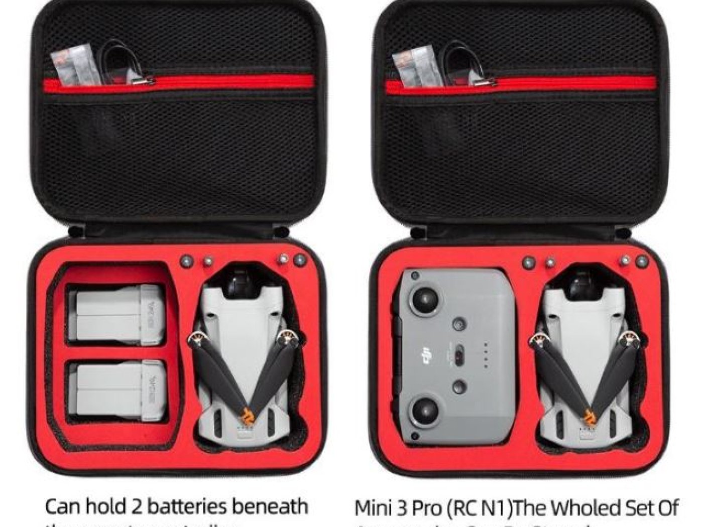 Šedé pouzdro na dron DJI Mini 3 / Mini 3 Pro