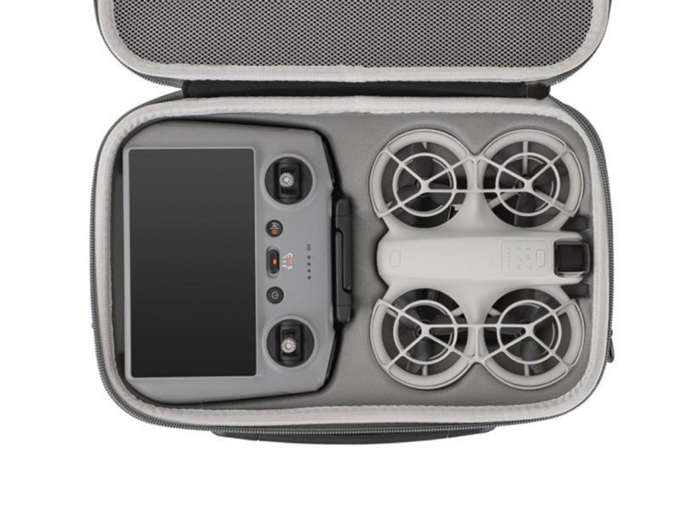 Šedé pouzdro na dron DJI Neo