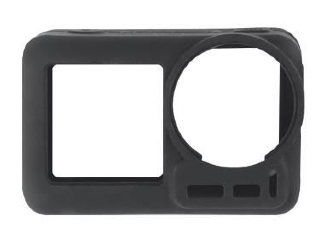 Silikonový obal s krytkou objektivu na DJI Osmo Action - zelený