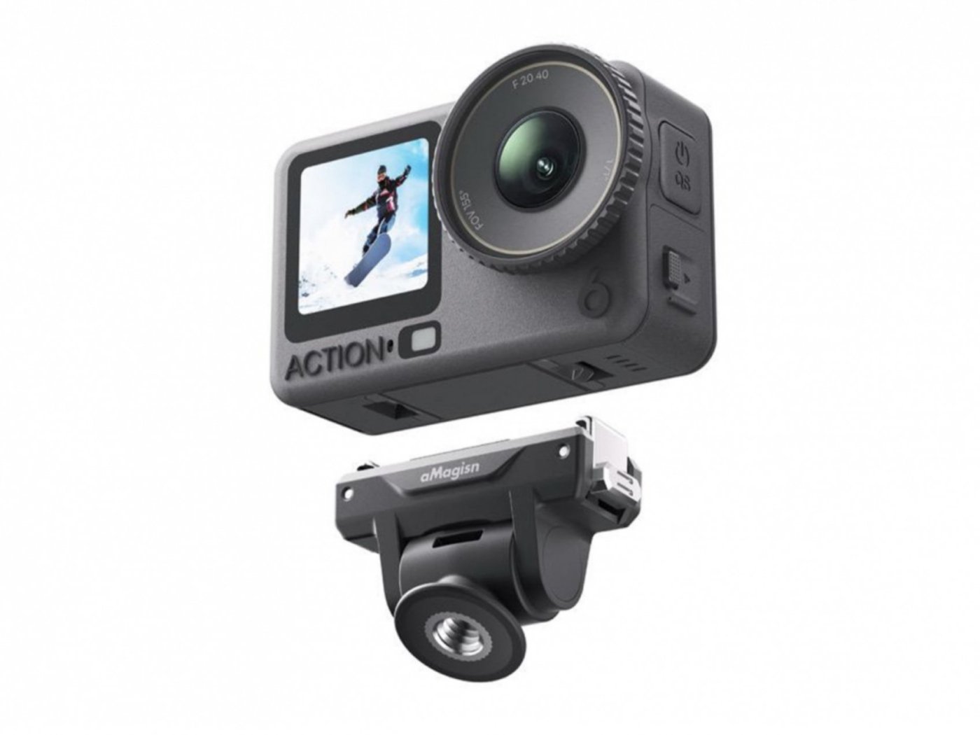 Otočný rychloupínací adaptér pro akční kameru DJI Action 6