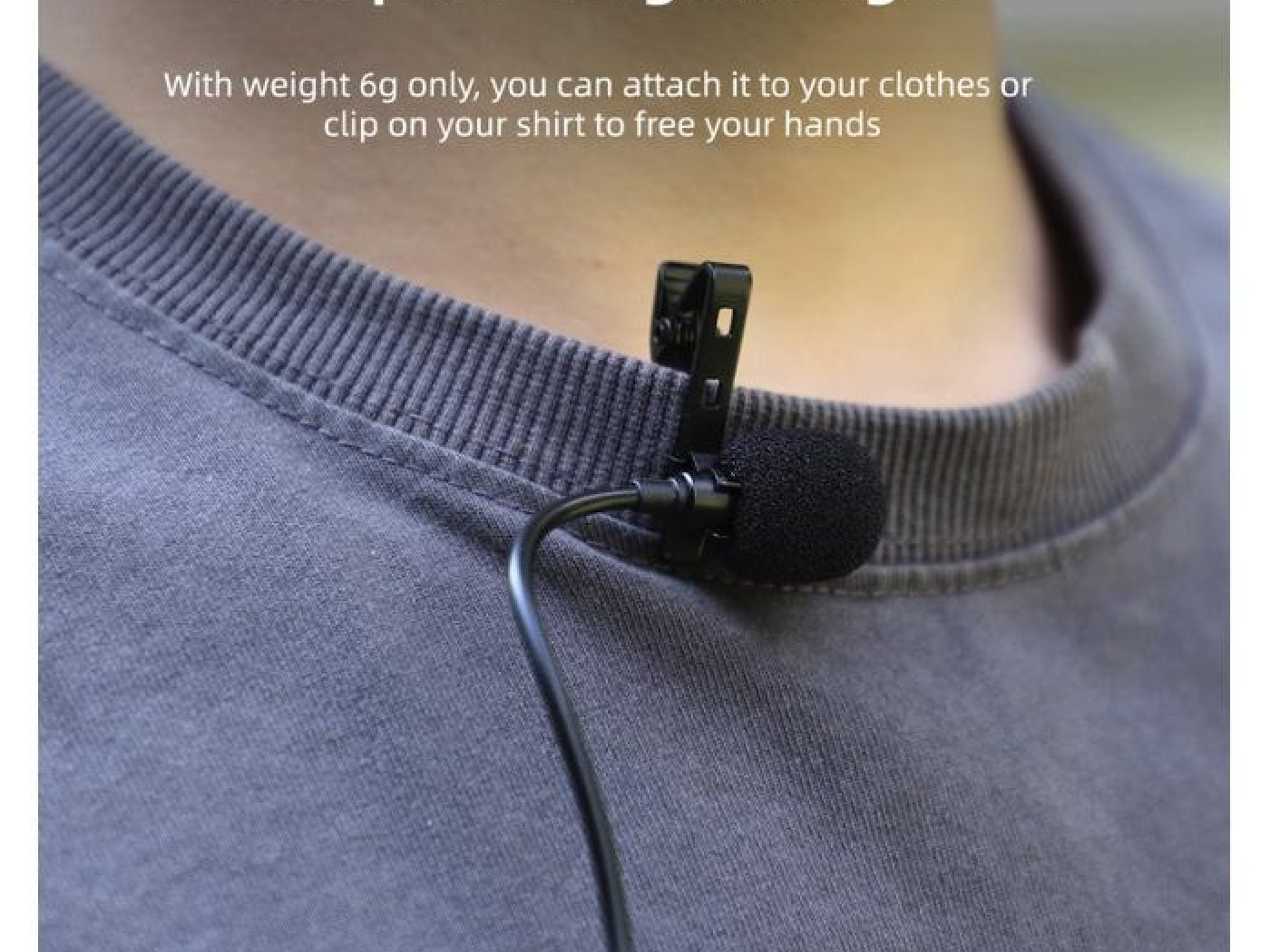 Externí mikrofon pro kameru DJI Osmo Action 3 / Osmo Action 4