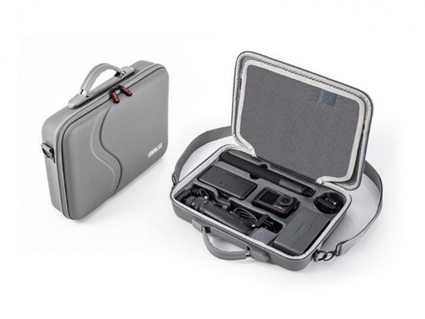Šedé pouzdro na kameru DJI Osmo Action 5 Pro