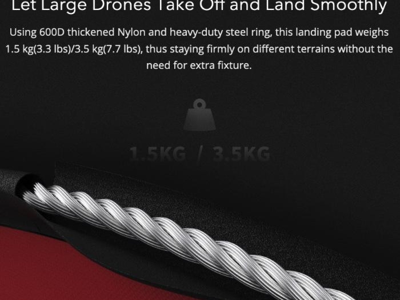 Pgytech přistávací plocha 160cm