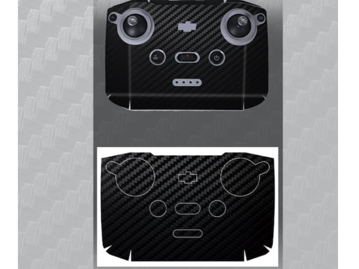 Černý polep na dron DJI Mini 3