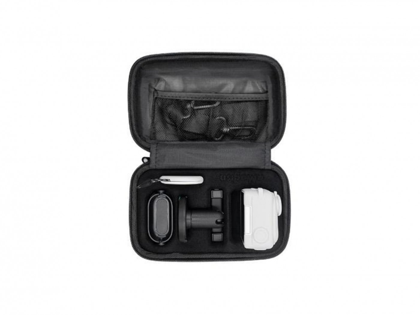 Šedé skořepinové pouzdro na kameru Insta360 GO 3