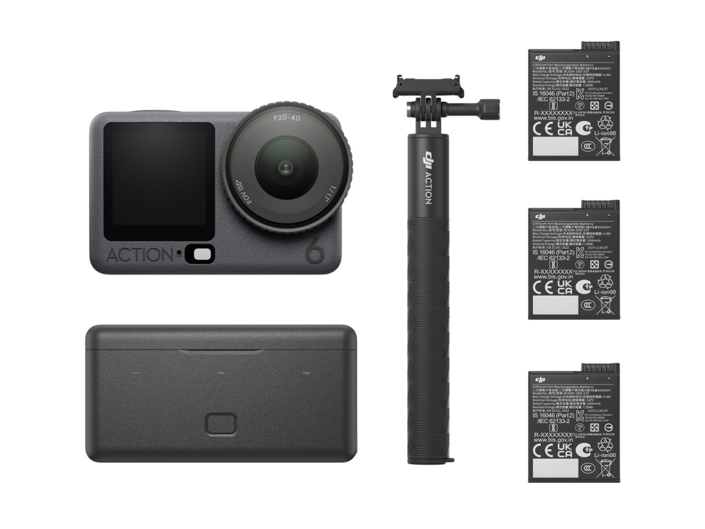 Akční kamera DJI Osmo Action 6 Adventure Combo