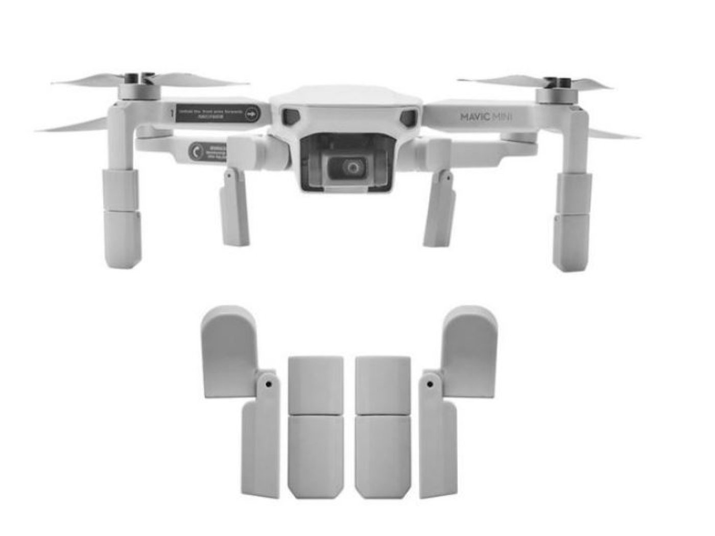 Skládací zvýšené přistávací nohy na DJI Mavic Mini