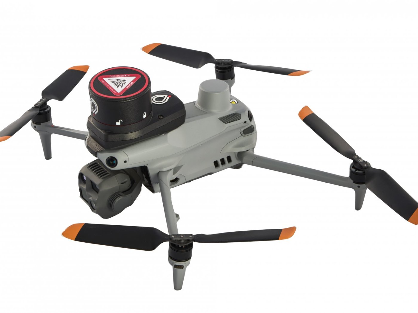 Bezpečnostní systém ParaZero SafeAir M4 na dron DJI Matrice 4 Series