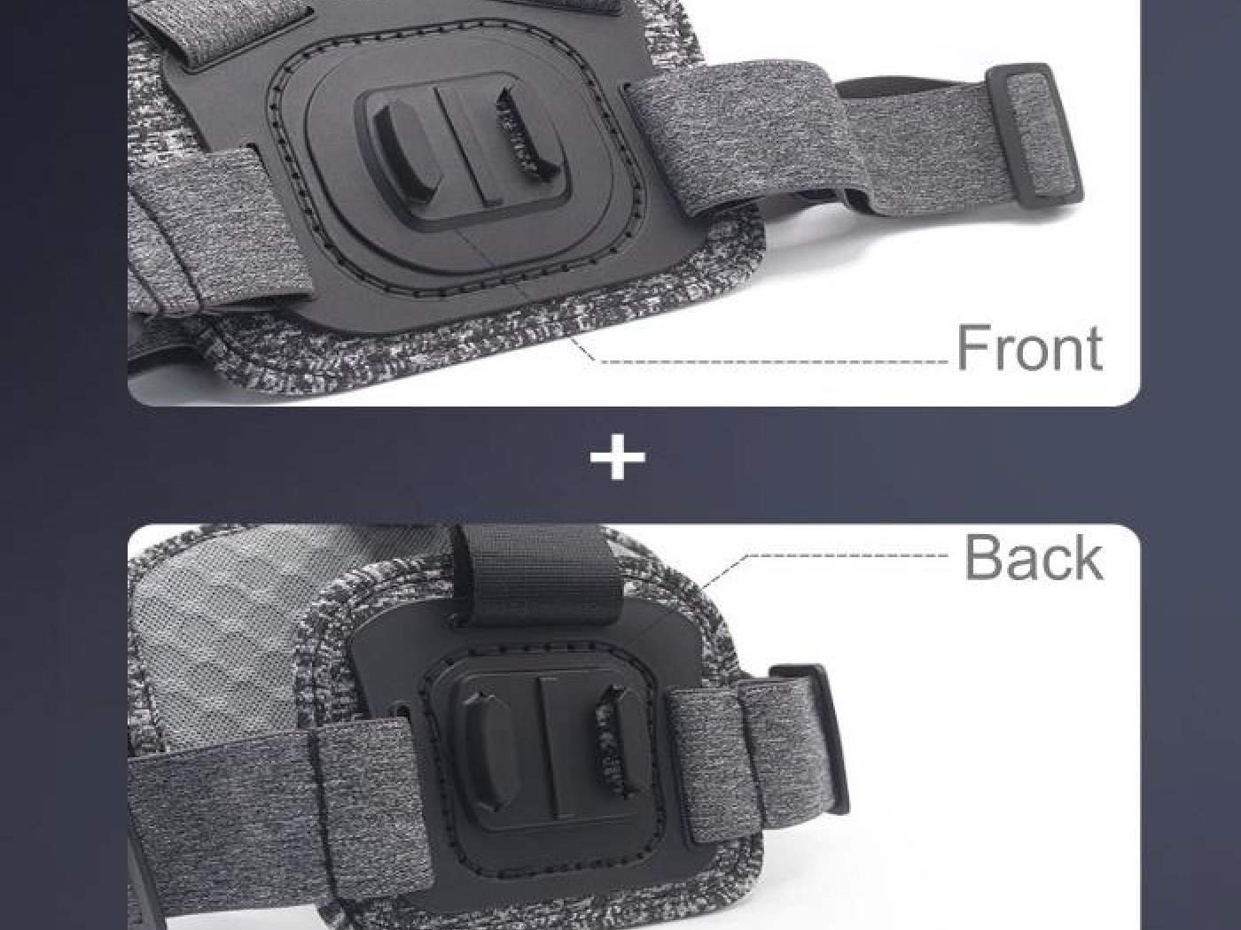 Hrudní popruh na akční kameru