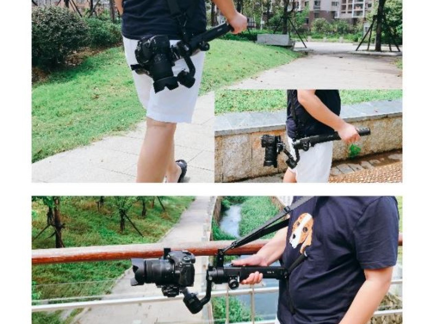 Popruh na krk s adaptérem na stabilizátor DJI Ronin-S