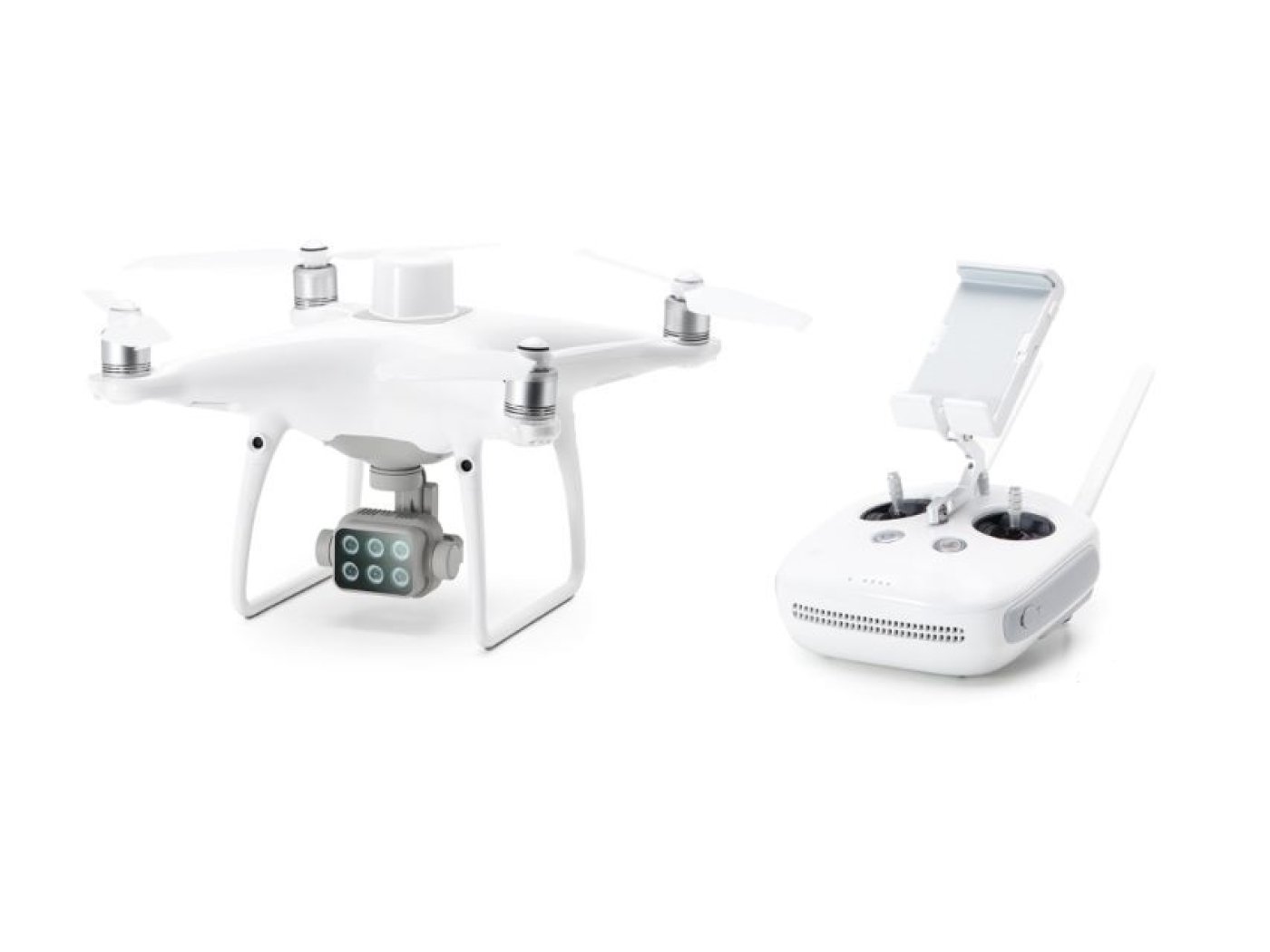 DJI Phantom 4 Multispectral + D-RTK 2 High Precision GNSS Mobile Station Combo