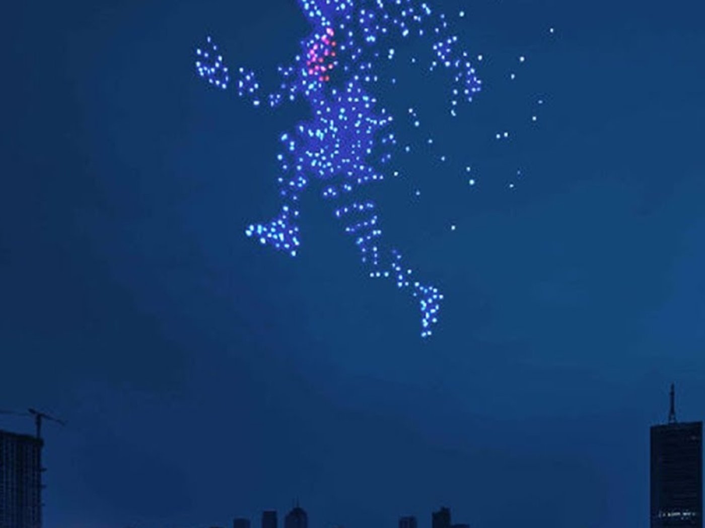 Drone Show swarm software pro leteckou droní show