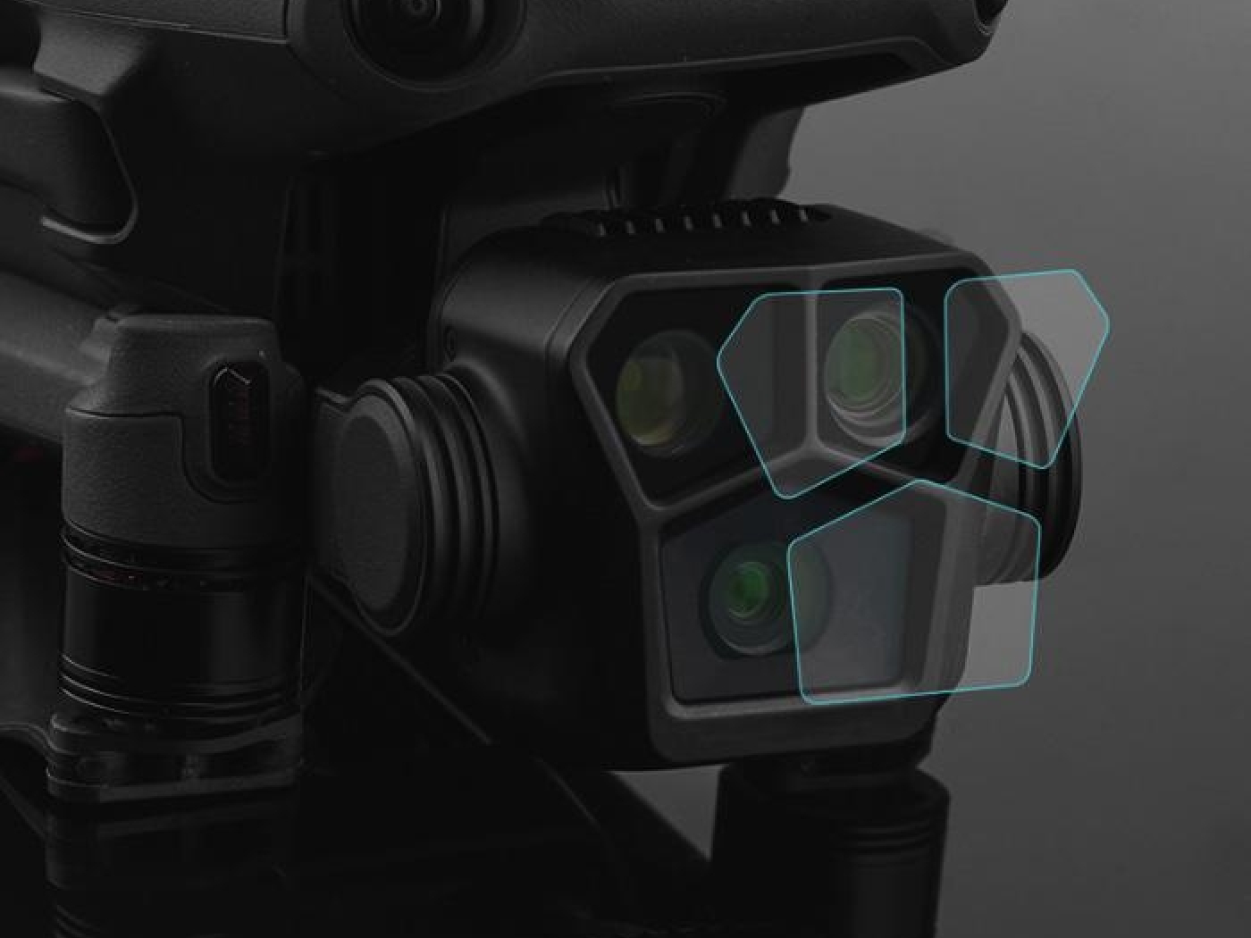 Ochranné sklo na objektiv DJI Mavic 3 Pro (2 páry)