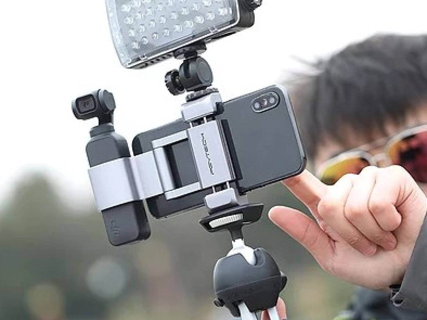 Držák telefonu Pgytech pro DJI Osmo Pocket 7,7x6,5x2,2cm