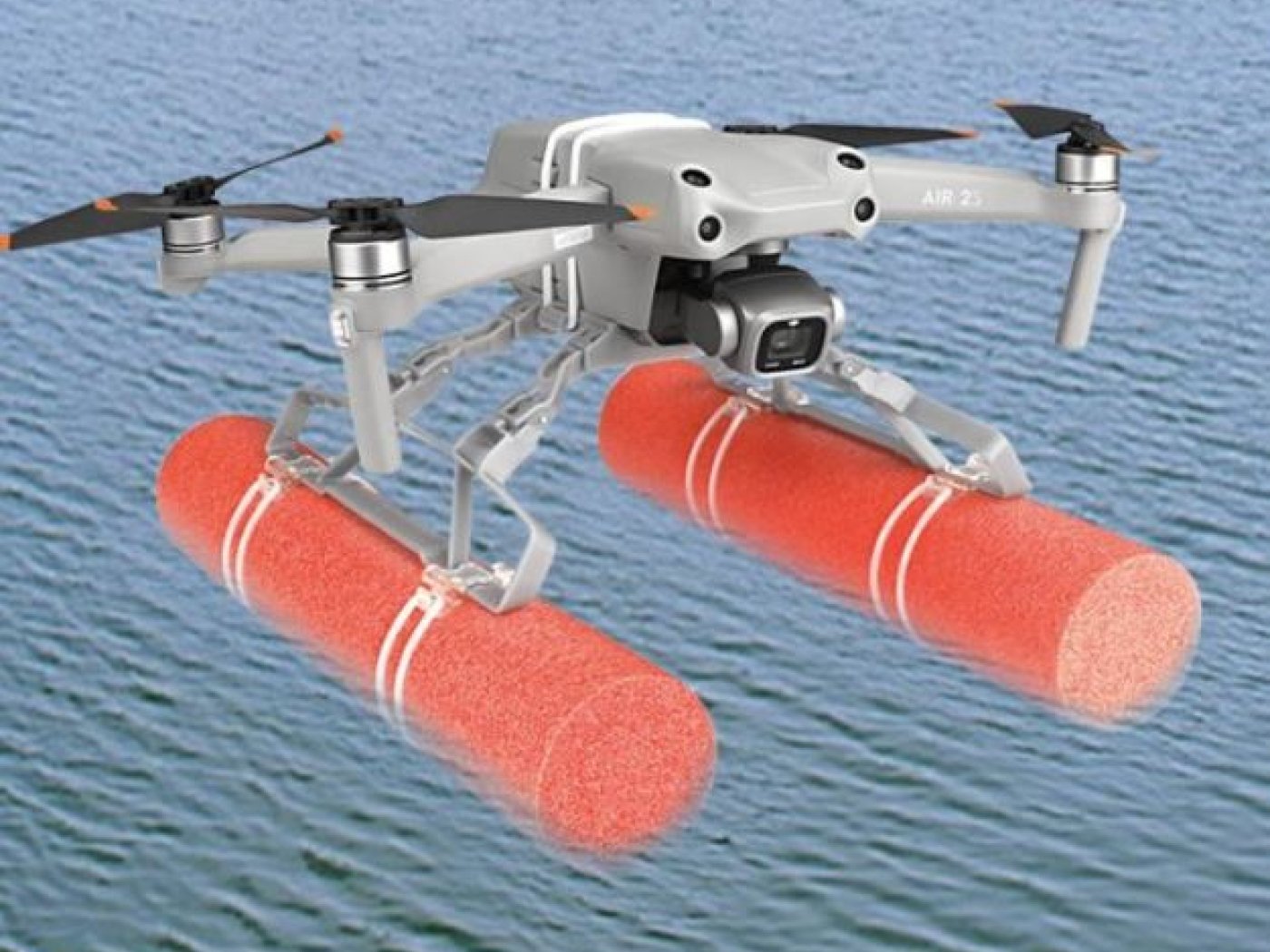 Zvýšený přistávací podvozek s plováky na DJI Mavic Air 2 / Air 2S