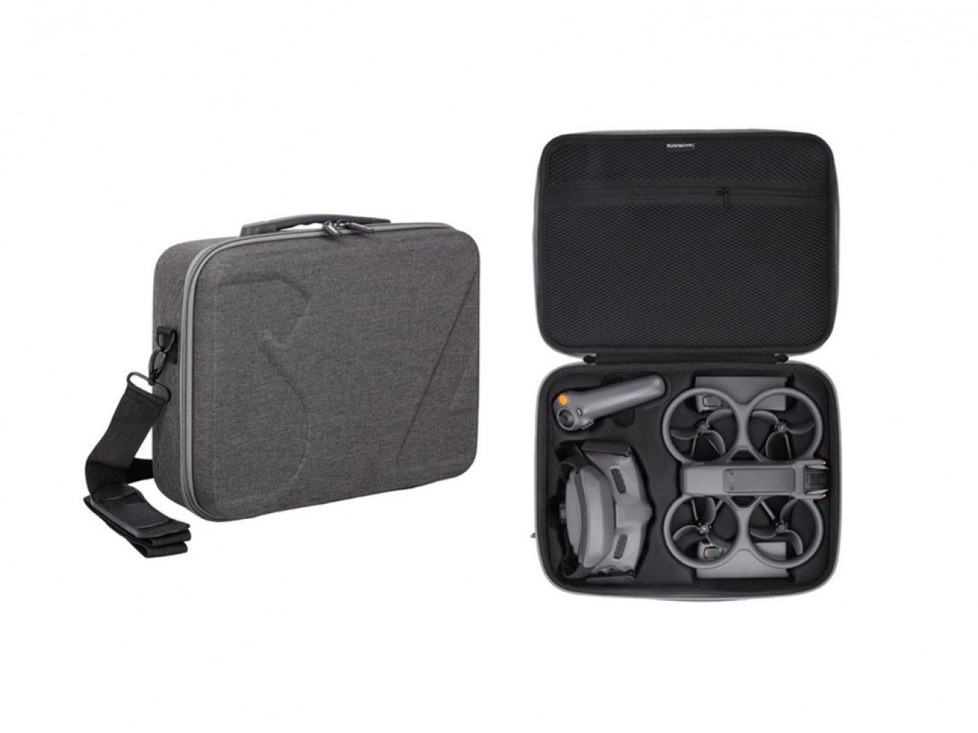 Šedé pouzdro na dron DJI Avata 2