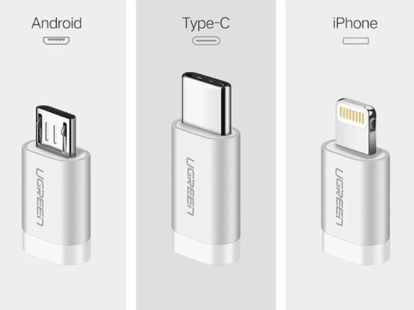 Multifunkční kabel UGREEN USB 2.0 (1m)