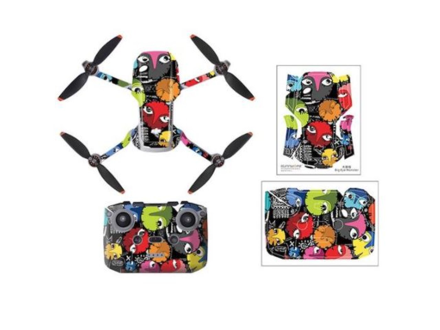Barevný polep na dron a ovladač DJI Mini 2