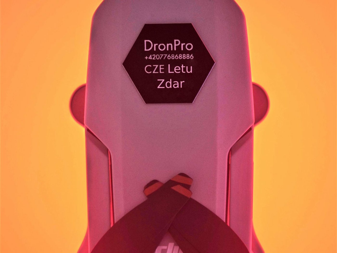 Poznávací značka / SPZ na dron – na míru