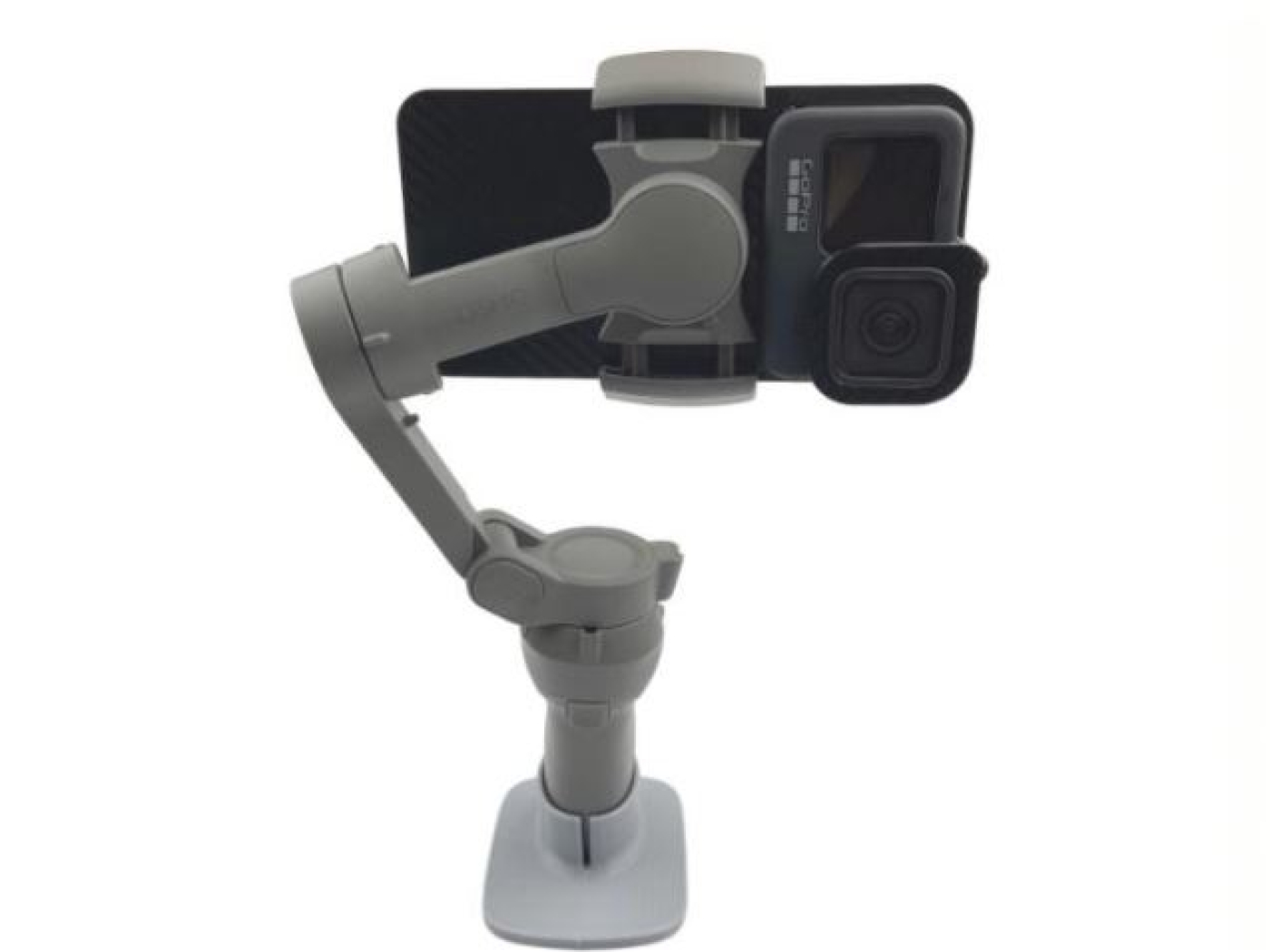Držák GoPro Hero 9 / GoPro 10 ke stabilizátoru DJI Osmo Mobile 3 / 4 / SE