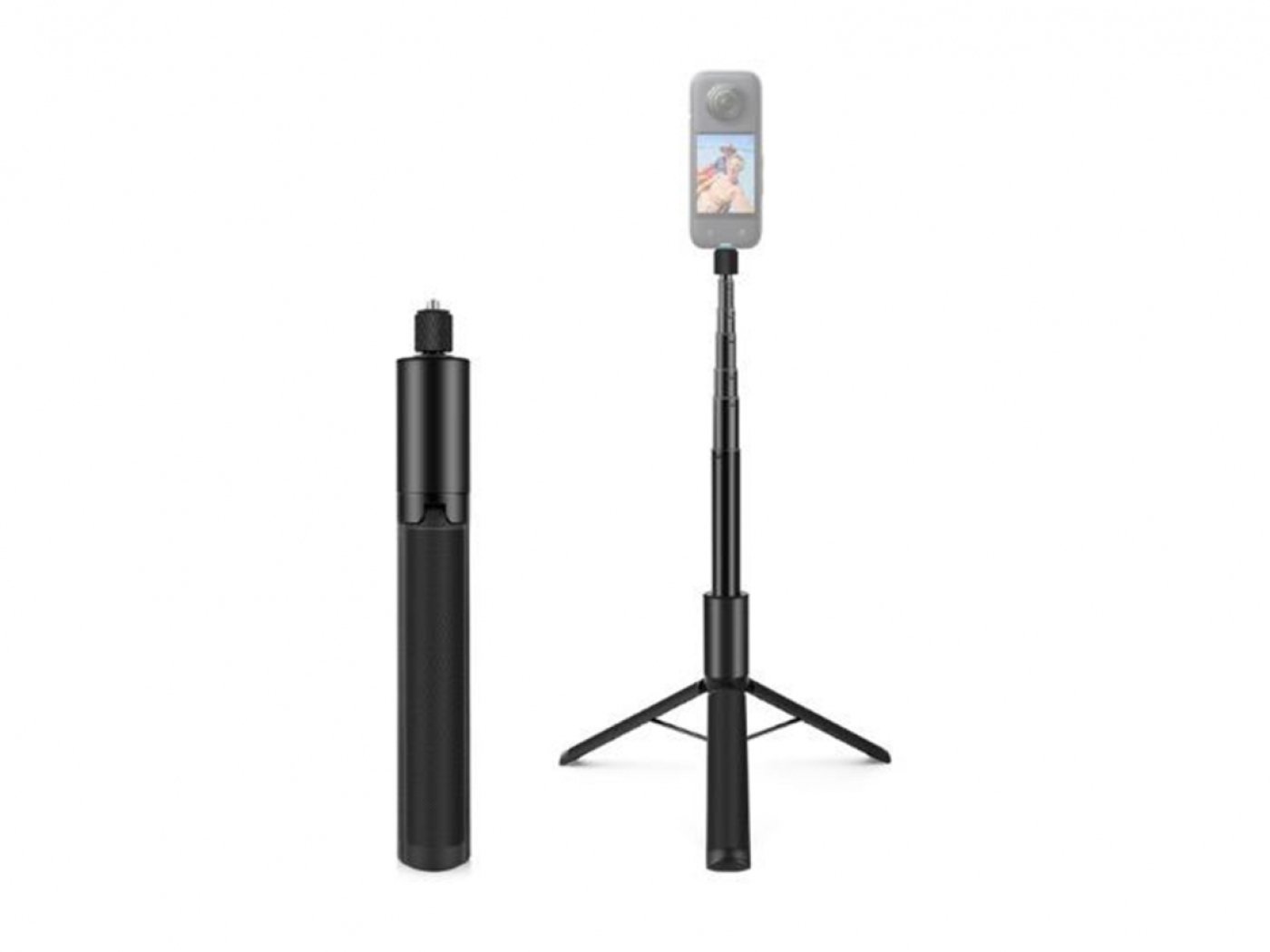 Selfie tyč 122 cm + tripod na kameru Insta360 X3 / Insta360 X4