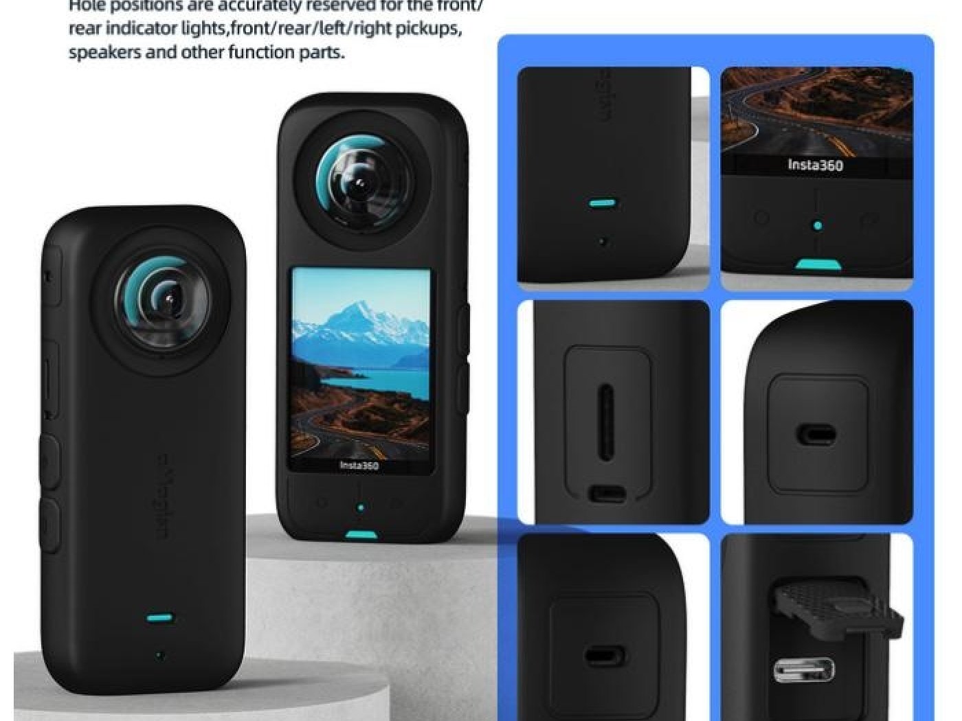 Silikonový kryt na kameru Insta360 X3