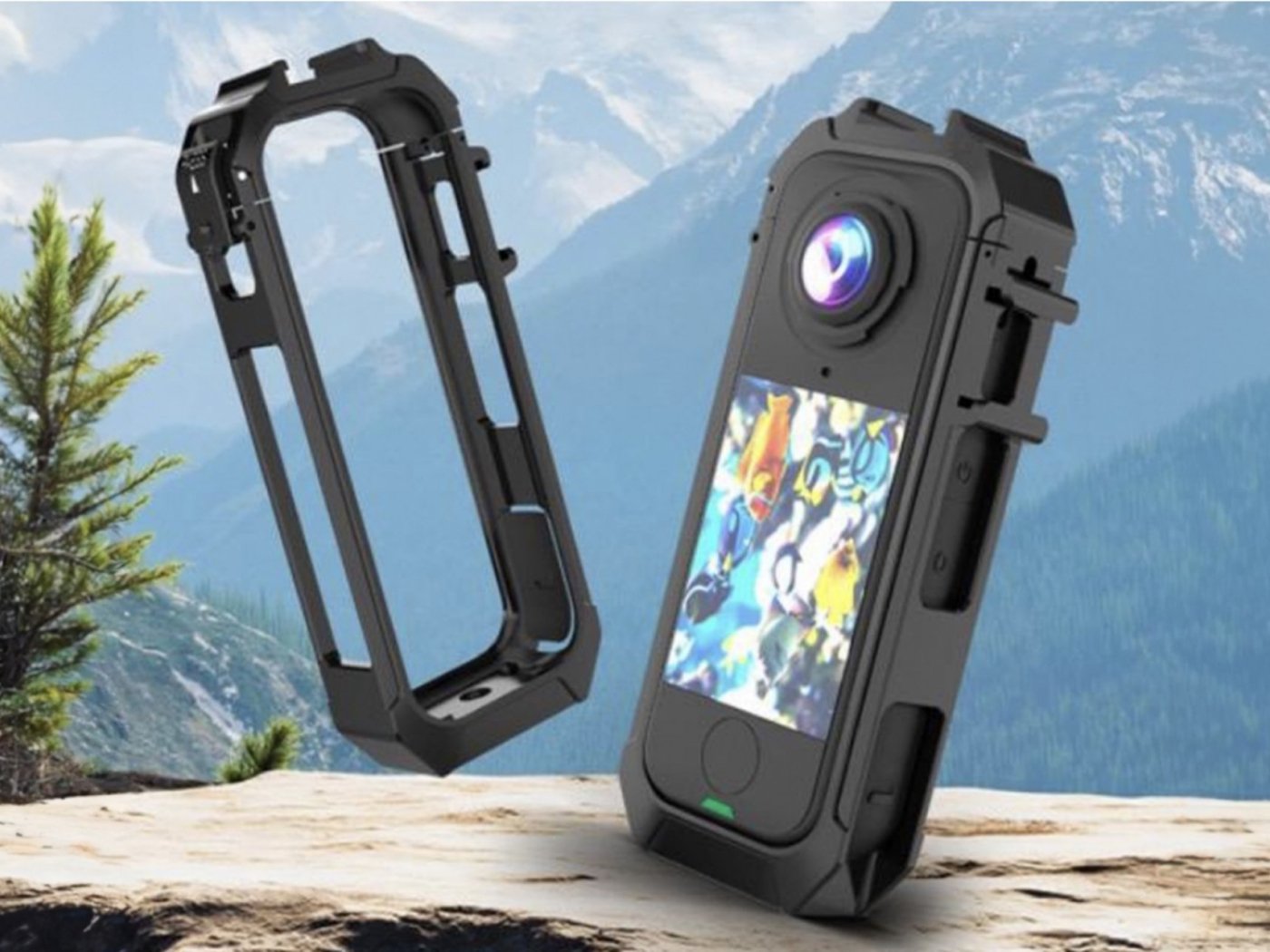 Ochranný rámeček pro akční kameru Insta360 X4 Air