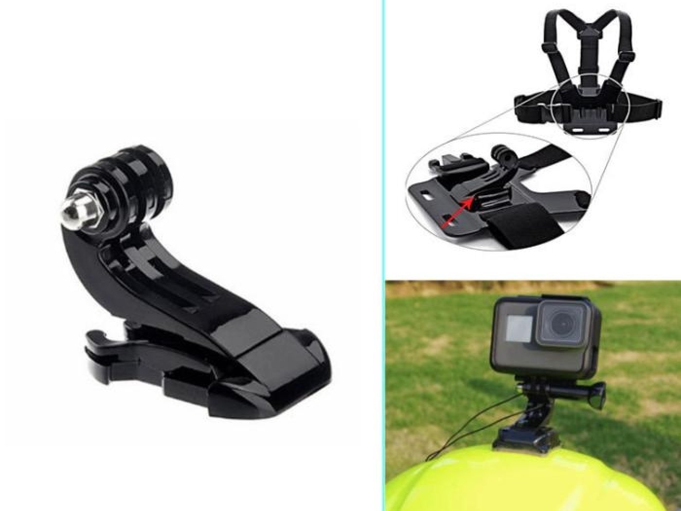 Sada příslušenství pro akční kameru (44 ks)