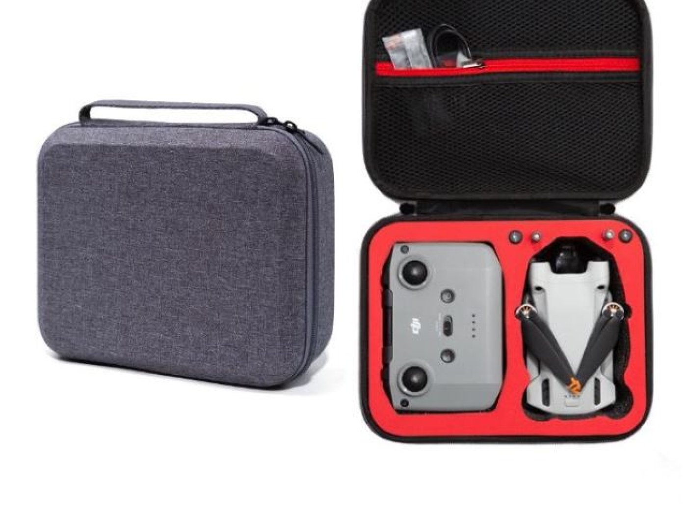 Šedé pouzdro na dron DJI Mini 3 / Mini 3 Pro