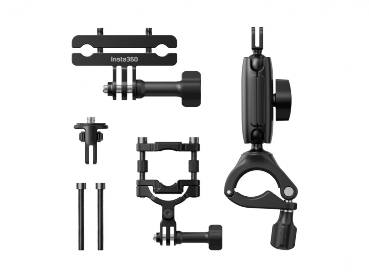 Dvojitý držák akční kamery Insta360 na sedlo kola