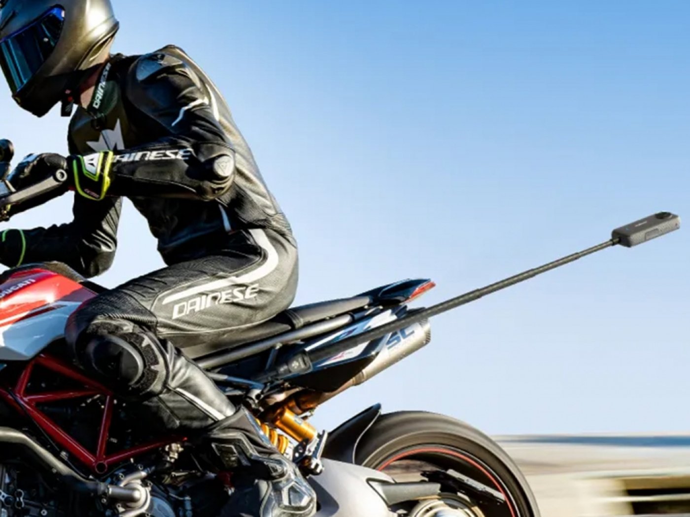 Držák kamery Insta360 na motorku