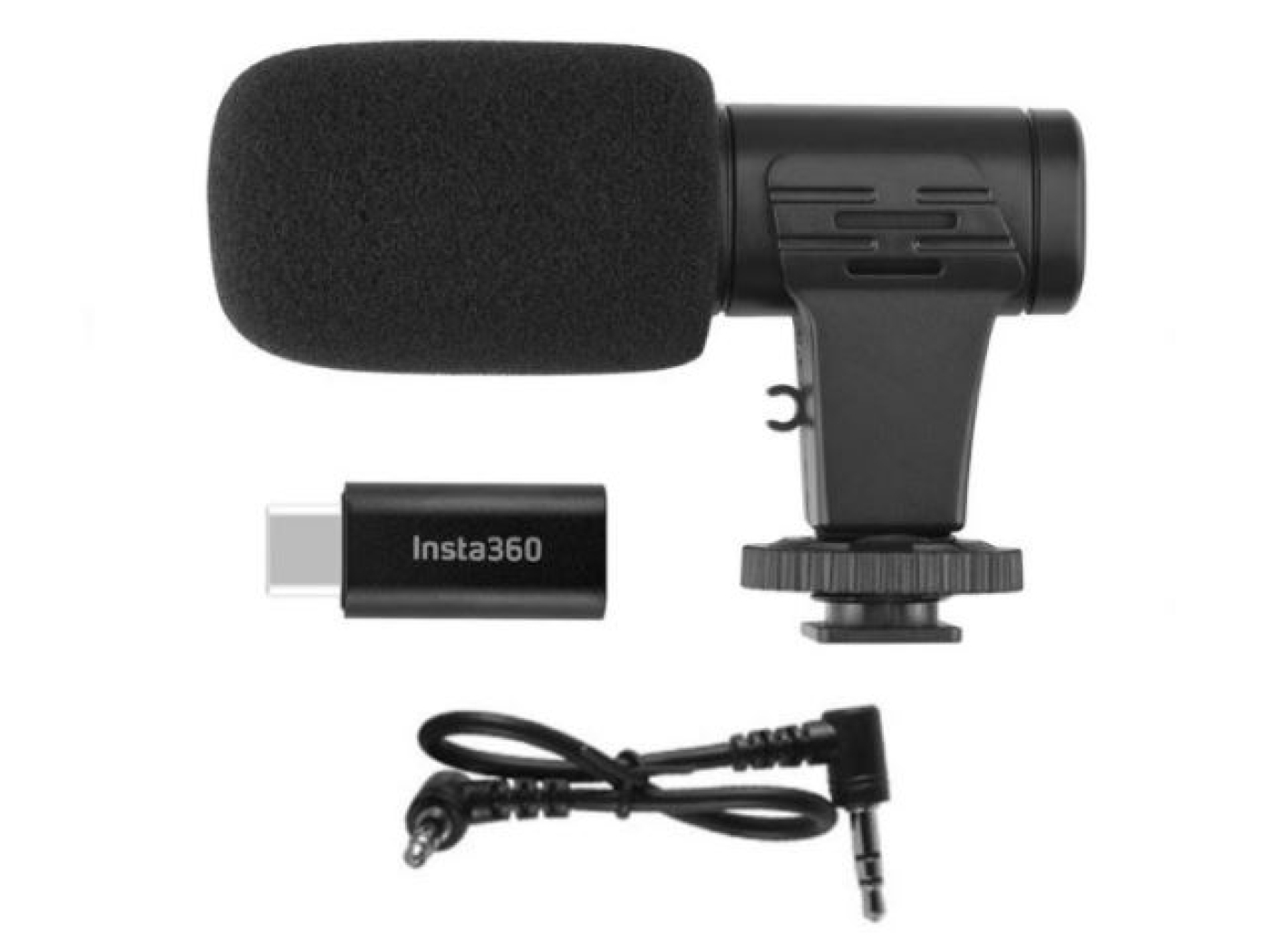 3.5 mm adaptér + mikrofon na kameru Insta360 ONE R