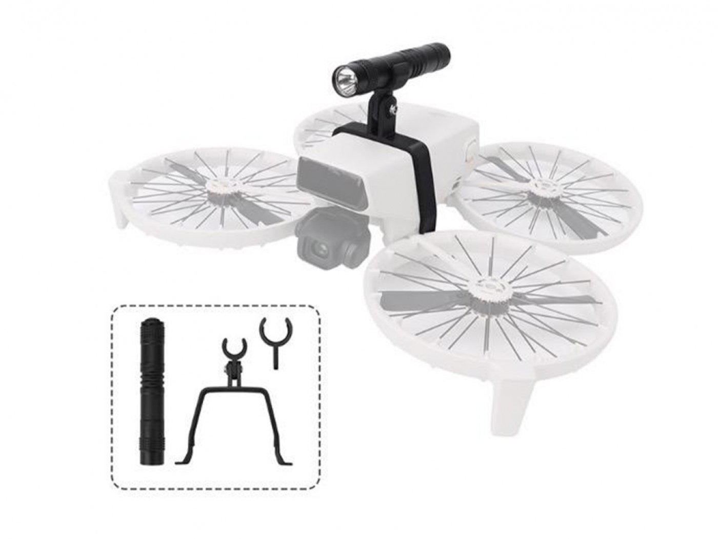 LED světlo na dron DJI Flip