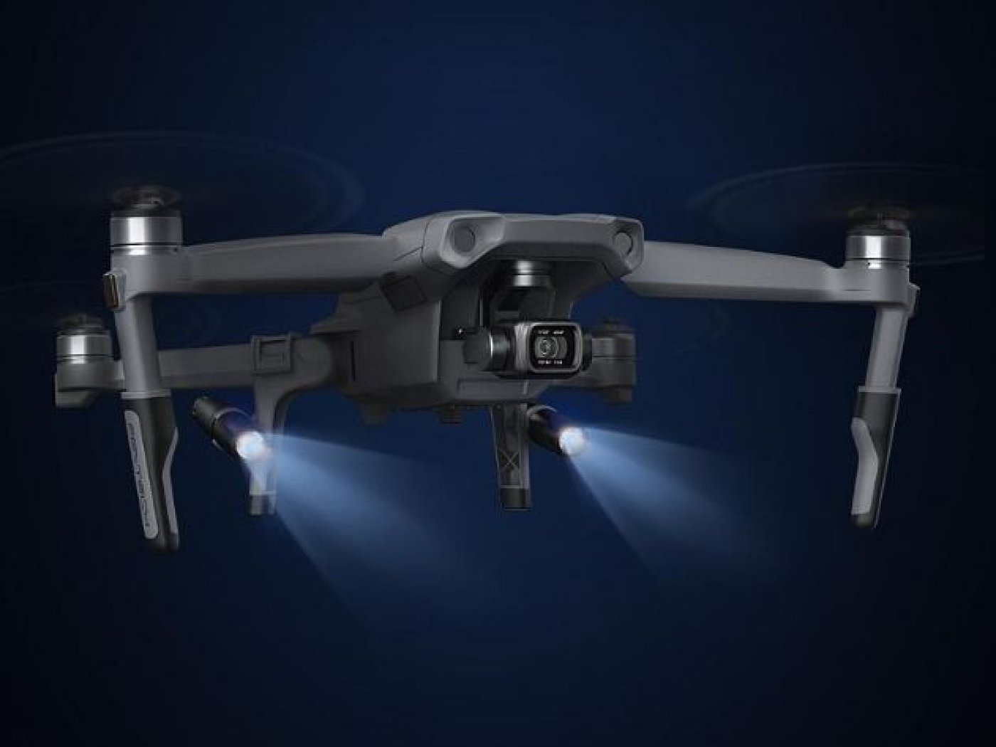 DJI Mavic Air 2 / Air 2S sada LED osvětlení a zvýšené přistávací nohy
