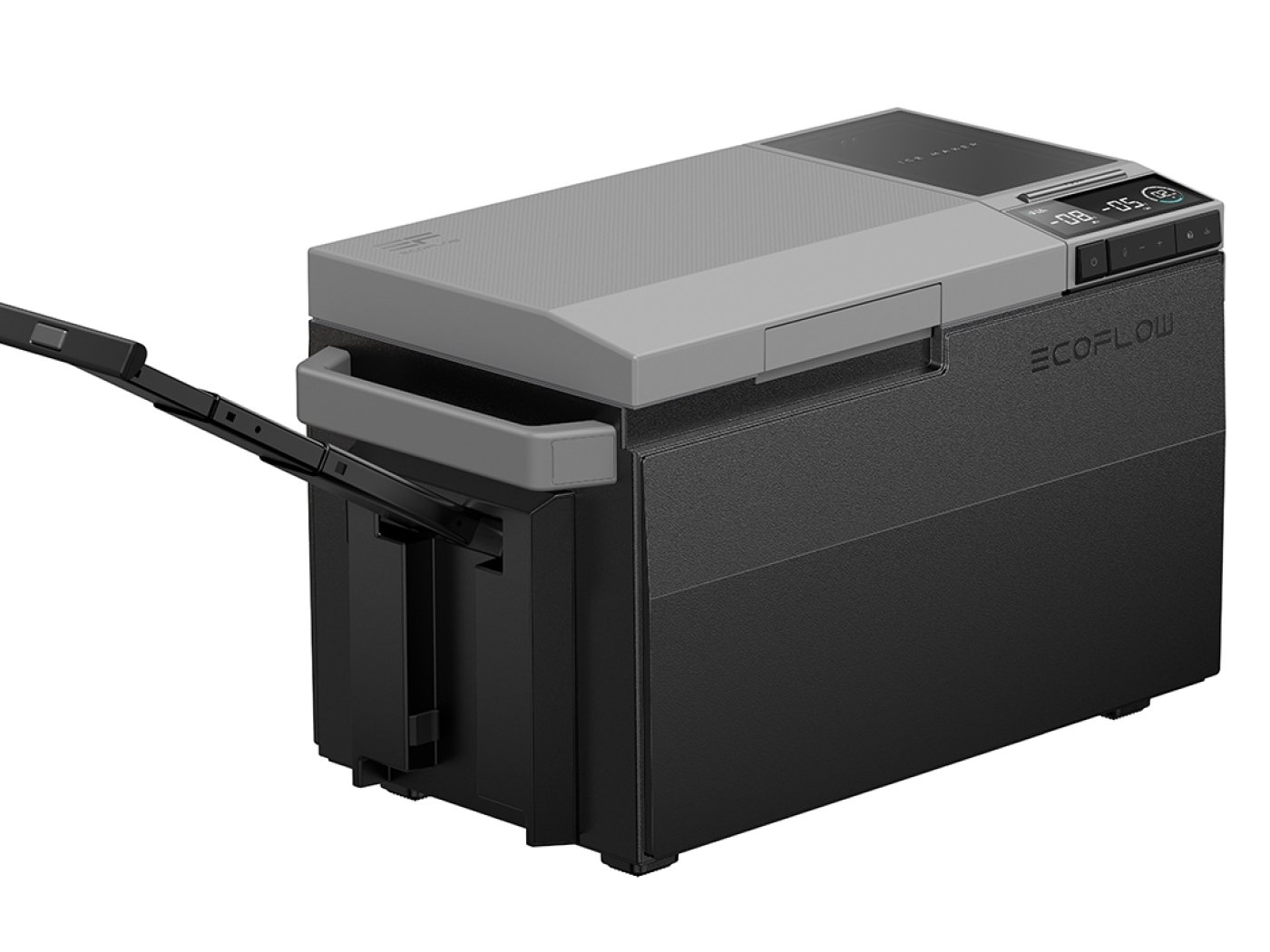 Kolečka a madlo pro EcoFlow přenosnou ledničku Glacier