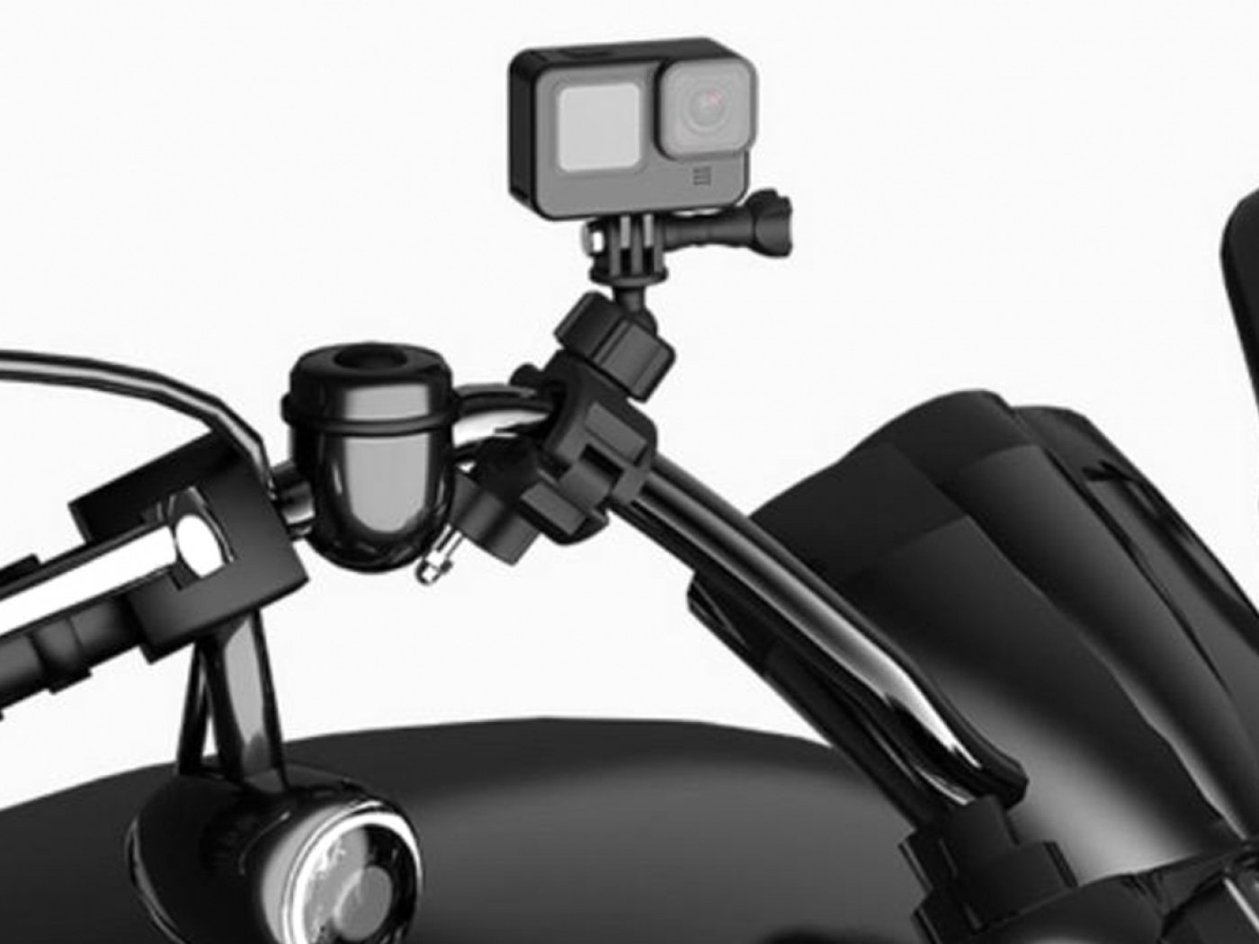 Držák akční kamery na kolo