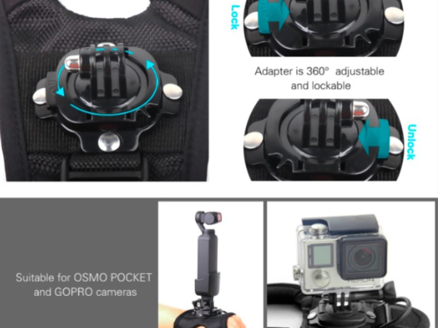 Ruční držák s adaptérem na DJI Osmo Pocket