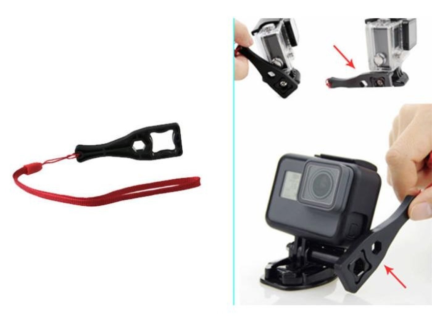 Sada příslušenství pro akční kameru (44 ks)