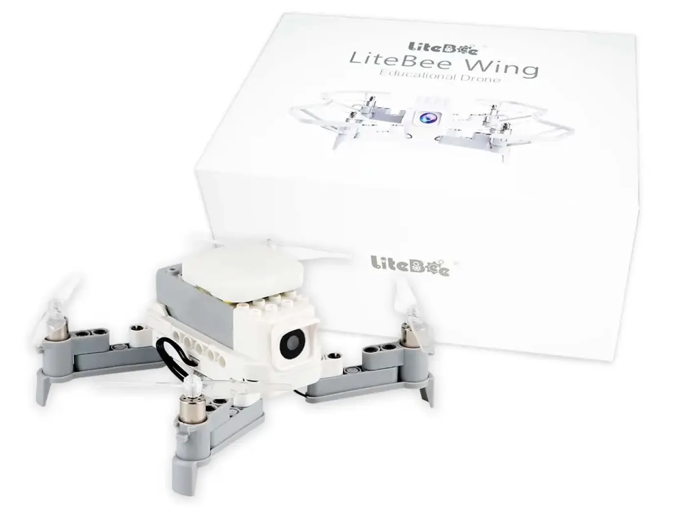 Vzdělávací programovatelný dron LiteBee Wing
