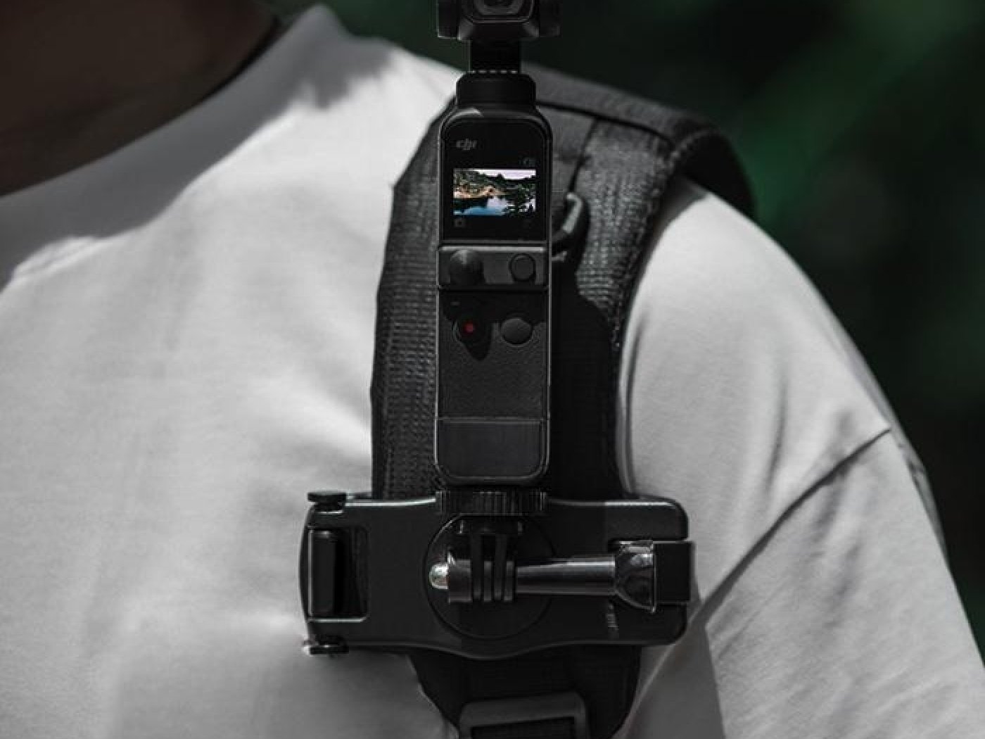 Klip na batoh pro akční kameru