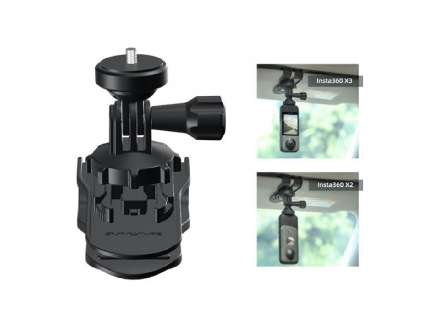 Otočný klip na akční kameru