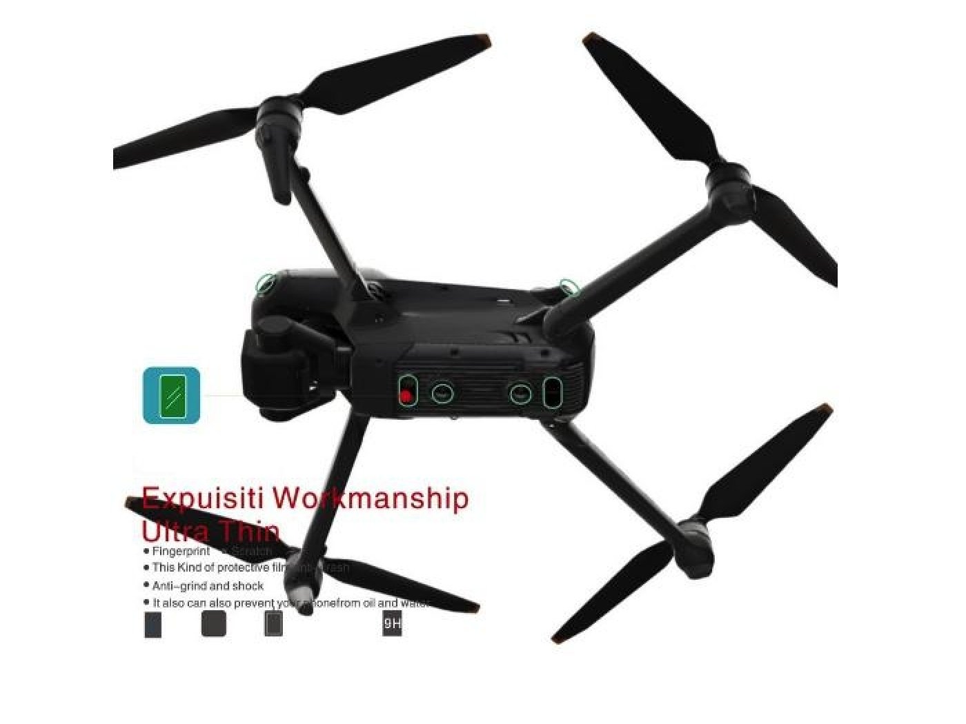 Ochranné sklo na objektiv a senzory DJI Mavic 3 Pro