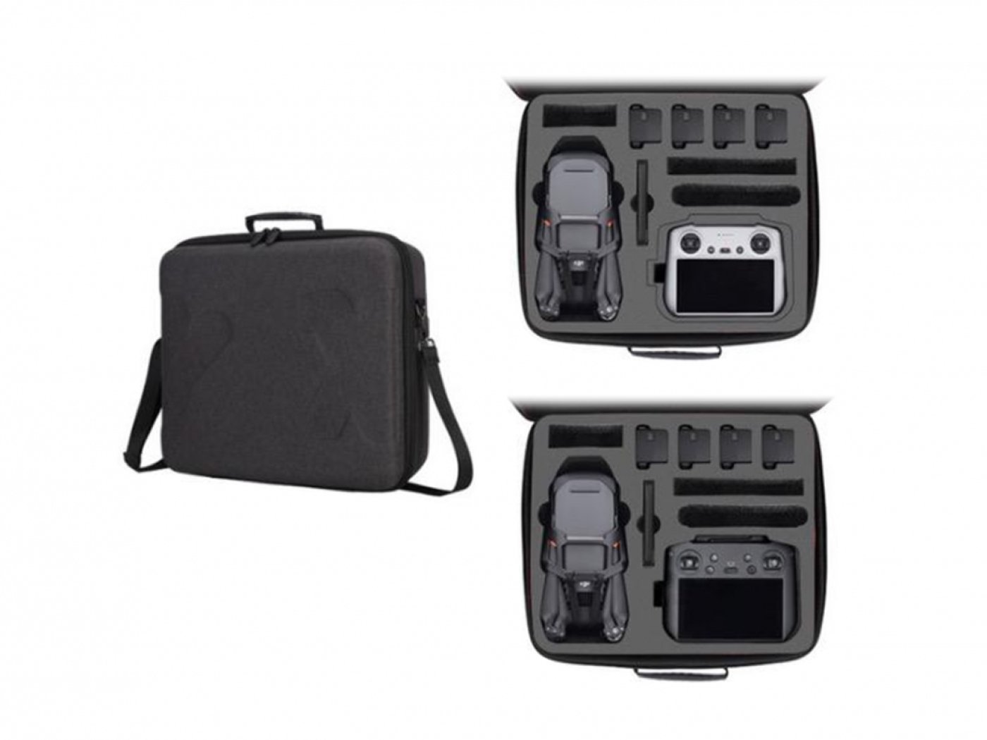 Tmavě šedé pouzdro na dron DJI Mavic 3 Pro