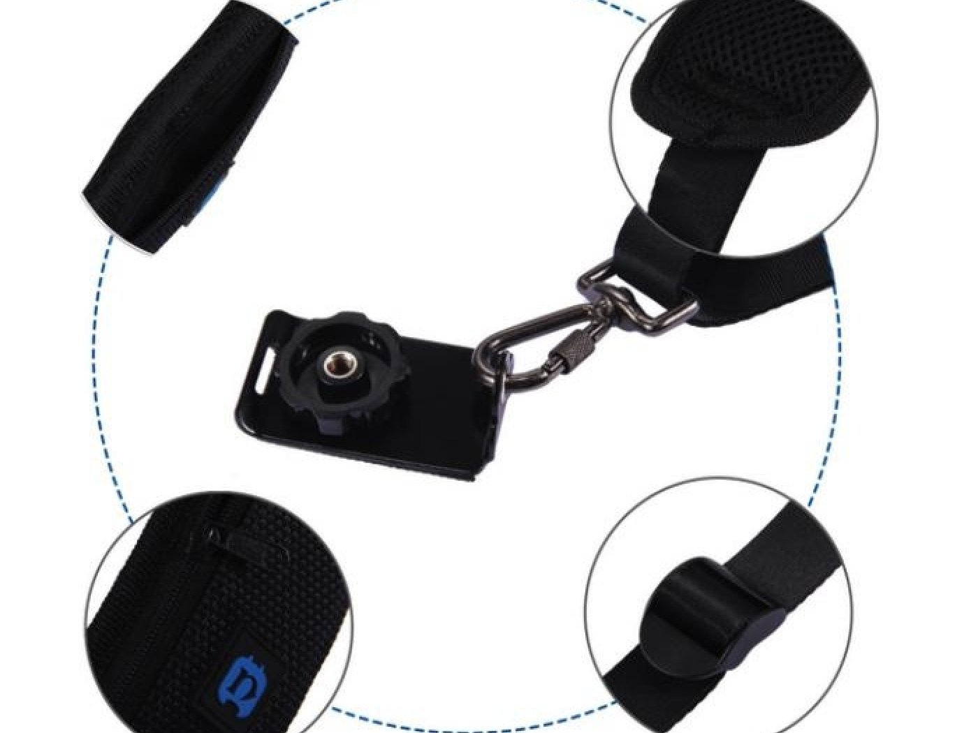 Široký popruh na fotoaparát