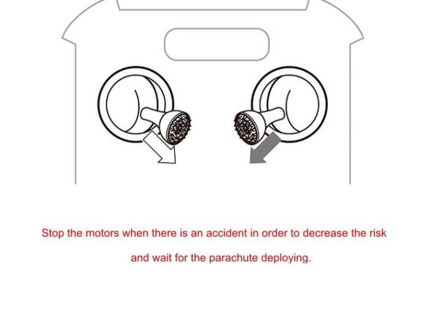 Padák na dron DJI Mavic Air 2