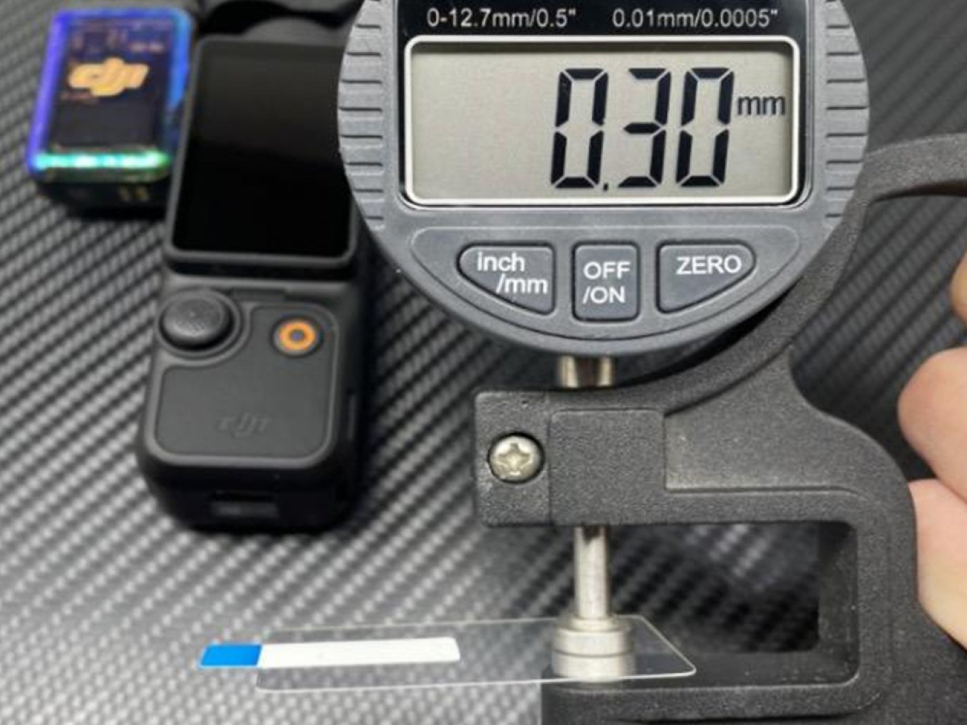 Ochranné sklo na mikrofon, objektiv a displej DJI Osmo Pocket 3 (2ks)