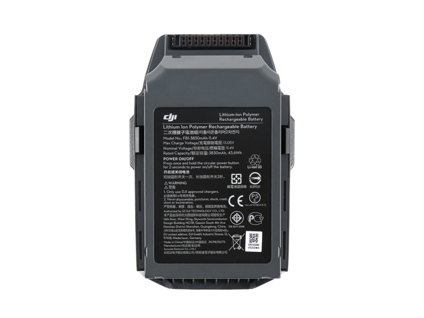 DJI Mavic Pro inteligentní baterie