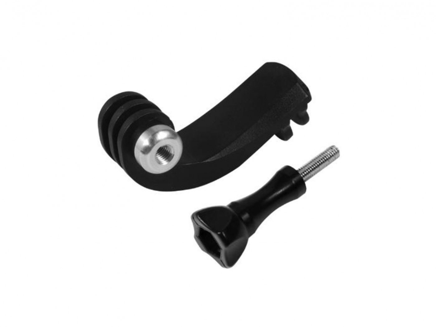 Vertikální adaptér se zajišťovacím šroubem na akční kameru