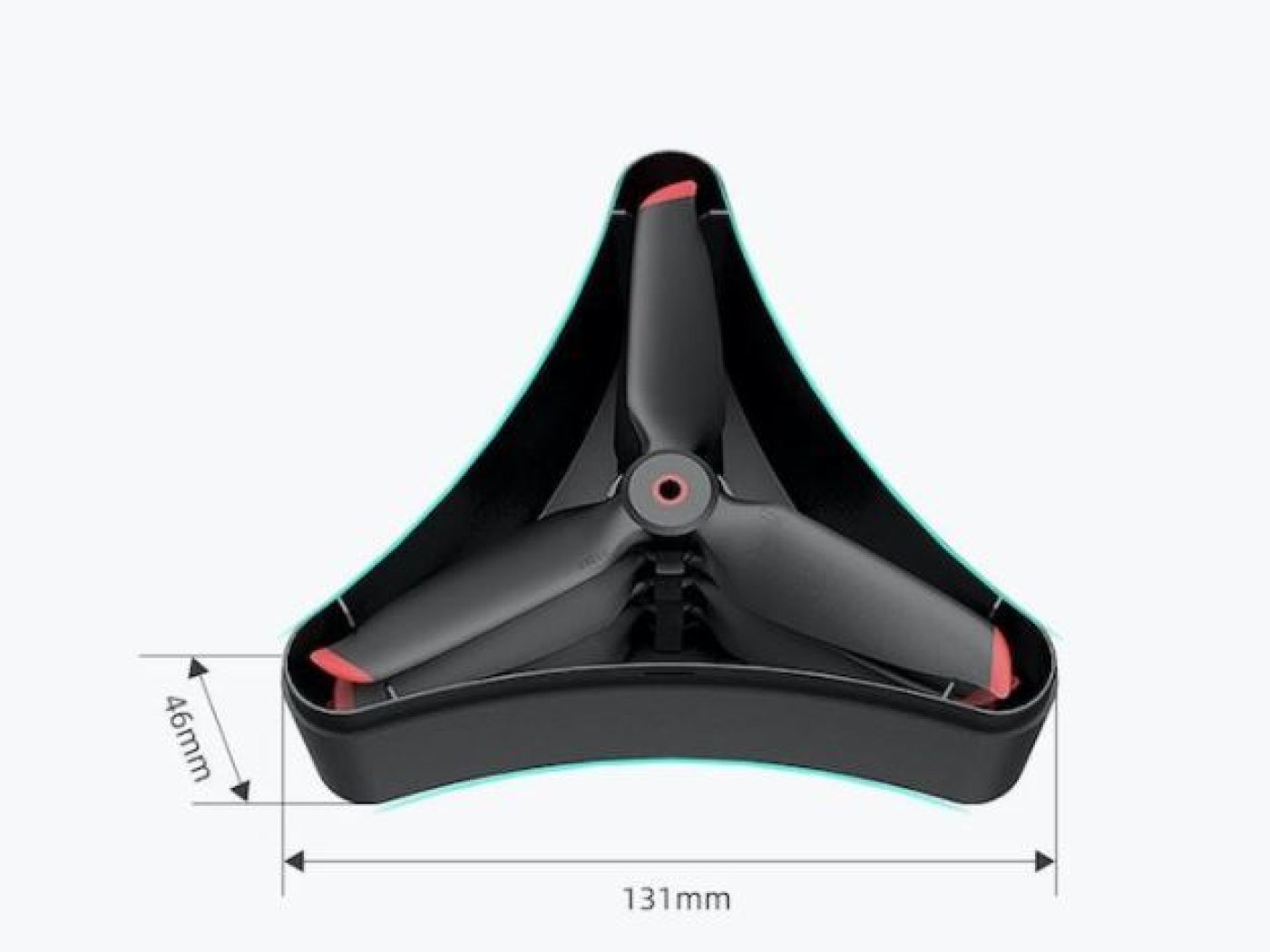 Pouzdro na uložení vrtulí DJI FPV závodního dronu